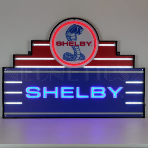 ART DECO MARQUEE SHELBY LED FLEX NEON SIGN