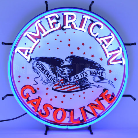 AMERICAN GASOLINE NEON SIGN