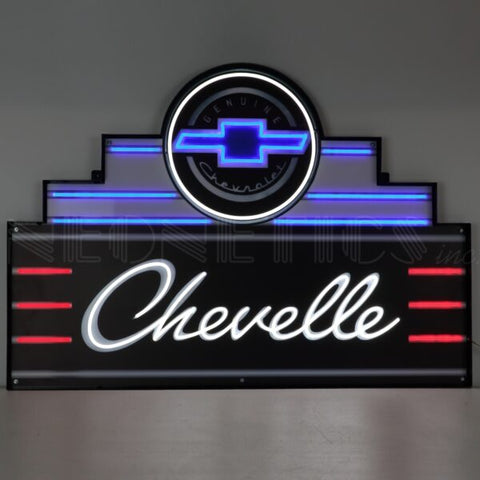 ART DECO MARQUEE CHEVELLE LED FLEX NEON SIGN