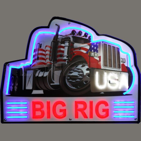 BIG RIG LED NEON SIGN