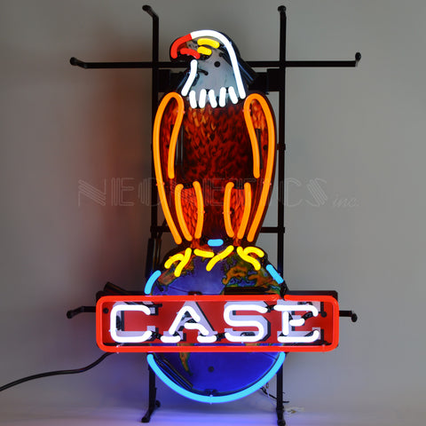 case eagle neon sign