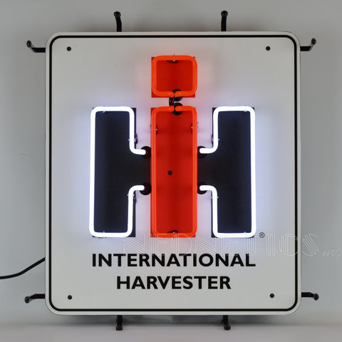 international harvester neon sign