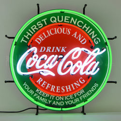 COCA-COLA EVERGREEN NEON SIGN