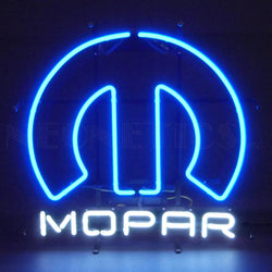 MOPAR OMEGA M NEON SIGN