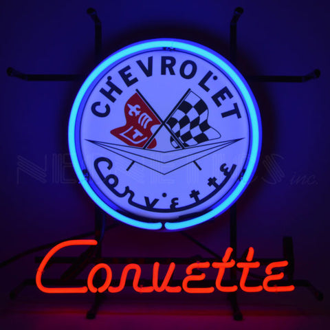 CORVETTE C1 JUNIOR NEON SIGN